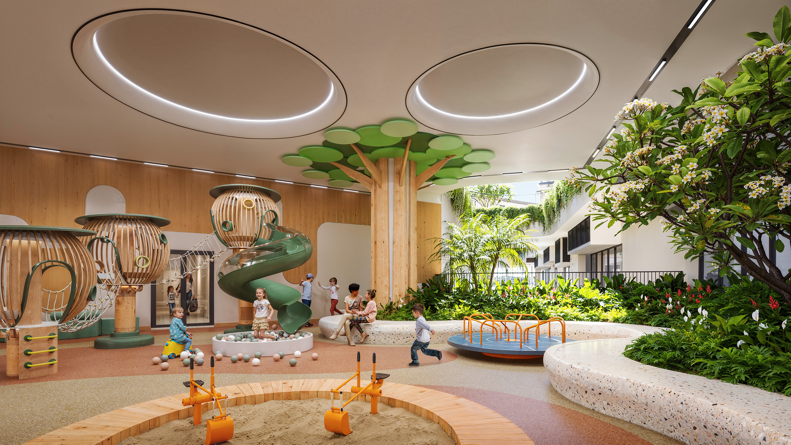 TIEN ICH NOI KHU GREEN SKY LINE TBS LAND KIDZONE