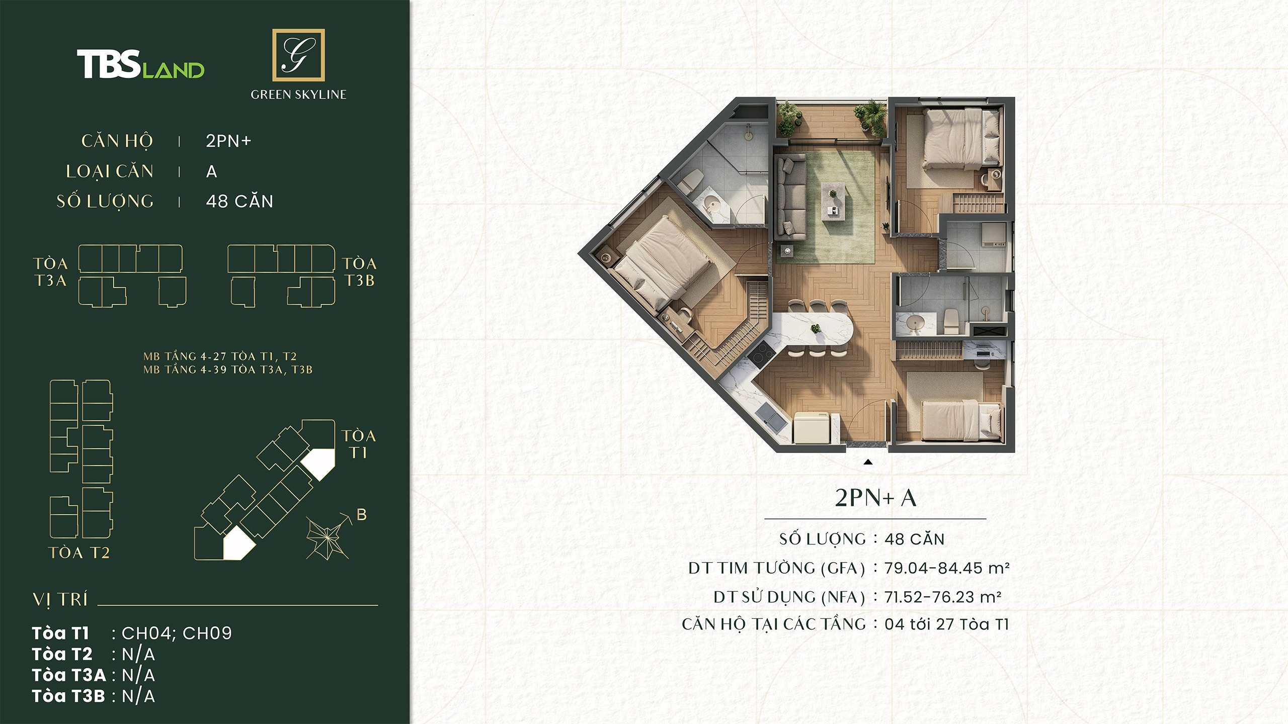Căn Hộ Green Skyline TBS Land Dĩ An TPHCM